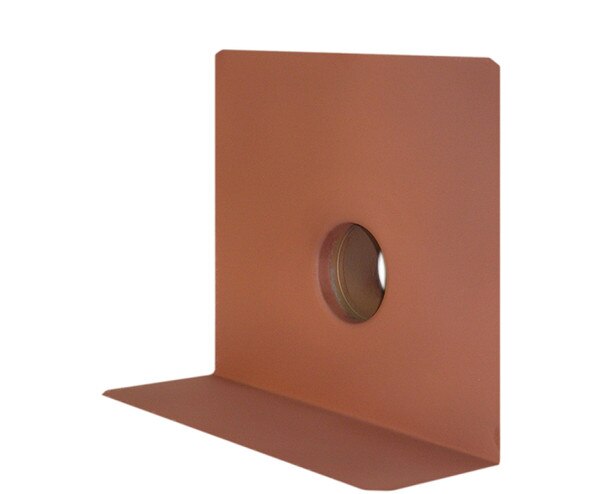 Img of Copper Parapet Overflow 3" No Hub
